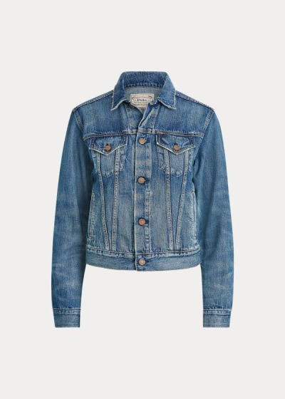 Women's Polo Ralph Lauren Denim Trucker Jackets | 679034OKN